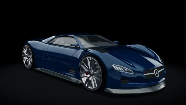 Mercedes-Benz CLK GTR Concept для Assetto Corsa