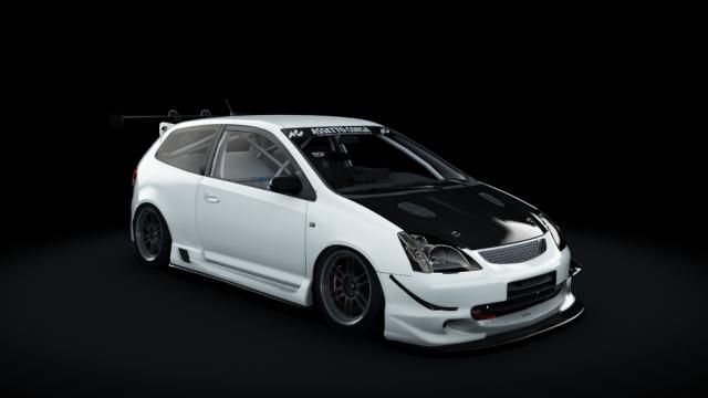 Honda Civic Type R EP3 2001 Turbo для Assetto Corsa
