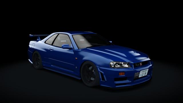 Hothead21 Nissan Skyline GTR R34 V-SPEC для Assetto Corsa