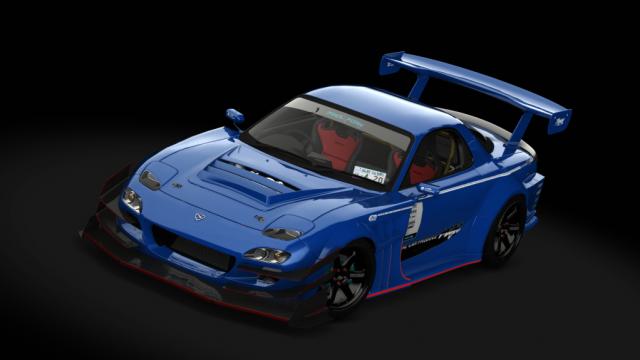 Mazda RX-7 QUAD Rotor Turbo AWD | Redd Tuned для Assetto Corsa
