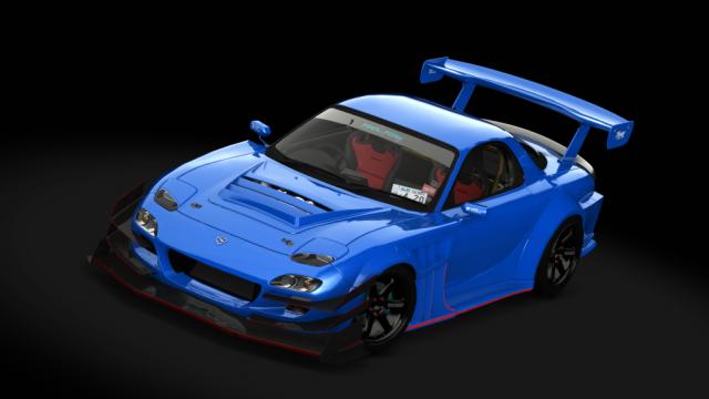 Mazda RX-7 QUAD Rotor Turbo AWD | Redd Tuned для Assetto Corsa