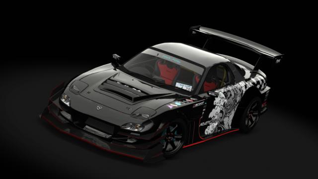 Mazda RX-7 QUAD Rotor Turbo AWD | Redd Tuned для Assetto Corsa