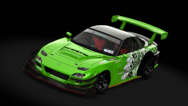 Mazda RX-7 QUAD Rotor Turbo AWD | Redd Tuned для Assetto Corsa