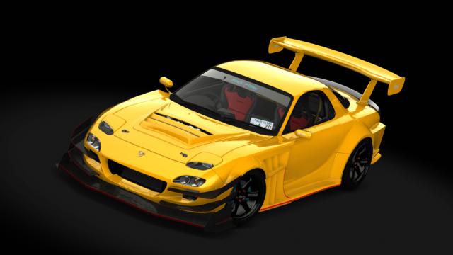 Mazda RX-7 QUAD Rotor Turbo AWD | Redd Tuned для Assetto Corsa