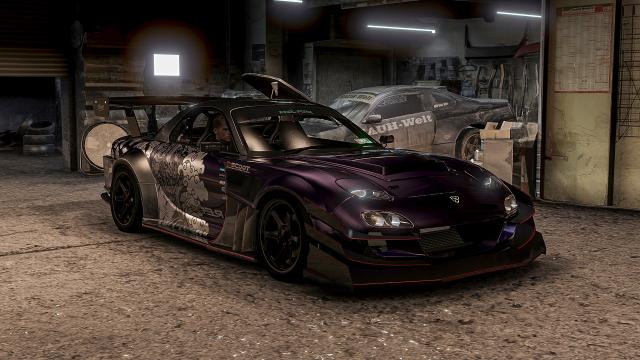 Mazda RX-7 QUAD Rotor Turbo AWD | Redd Tuned для Assetto Corsa
