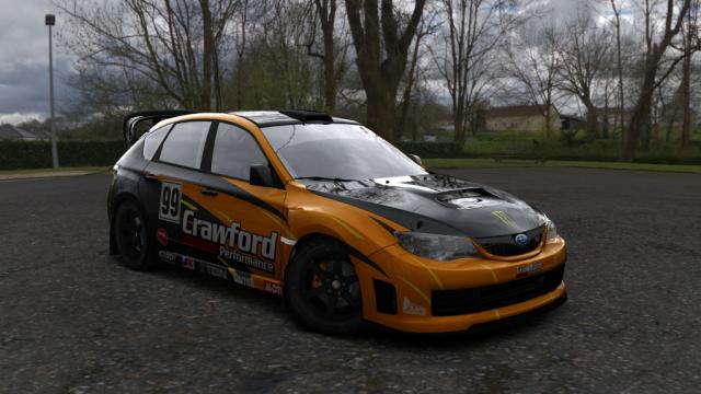 Subaru WRX Imperza Gymkhana