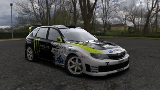 Subaru WRX Imperza Gymkhana для Assetto Corsa