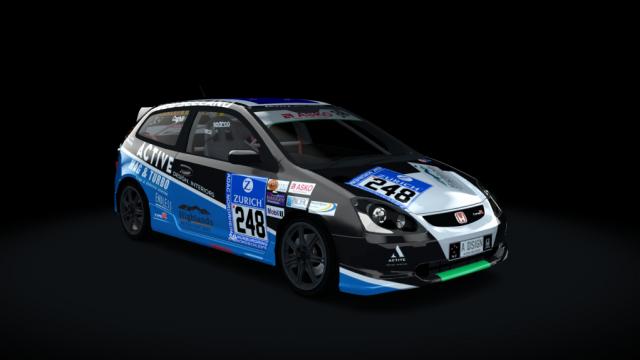 Honda Civic Type R (EP3 Cup) for Assetto Corsa