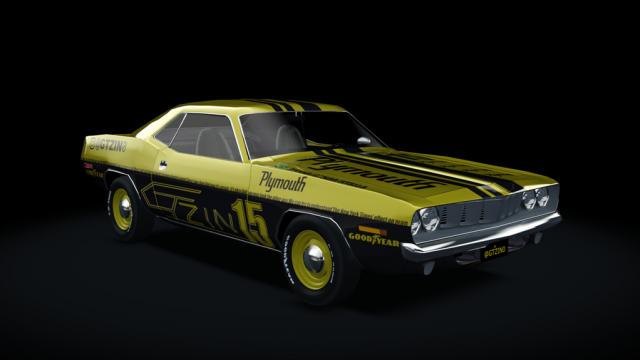 Plymouth Barracuda 383 1971 для Assetto Corsa