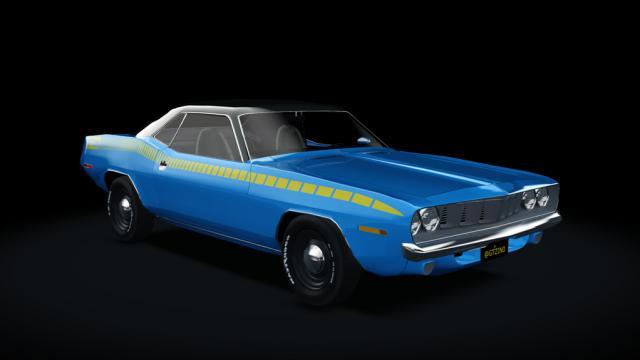 Plymouth Barracuda 383 1971 для Assetto Corsa