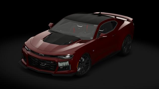 Chevrolet Camaro ZL1 2019 Manual для Assetto Corsa