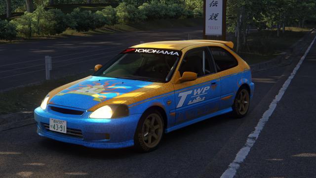 Honda Civic Type R (EK9) Jeezus Spec для Assetto Corsa