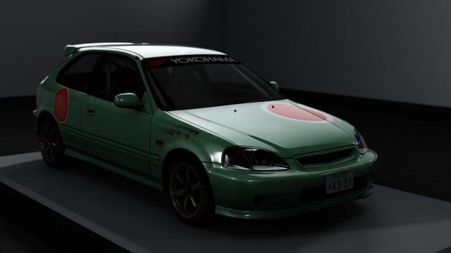 Honda Civic Type R (EK9) Jeezus Spec для Assetto Corsa
