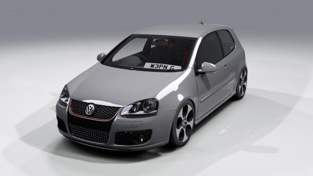 UKSM VW Golf GTI MK5 для Assetto Corsa