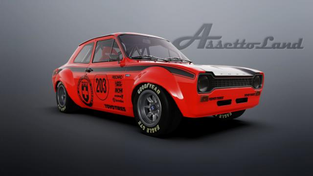 Ford Escort MK1 1600 Works for Assetto Corsa