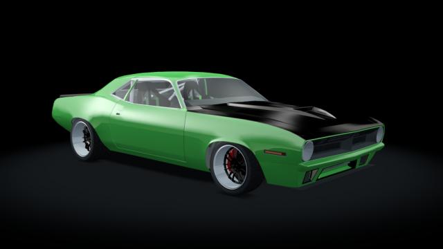 Plymouth SuperCuda 1970 для Assetto Corsa