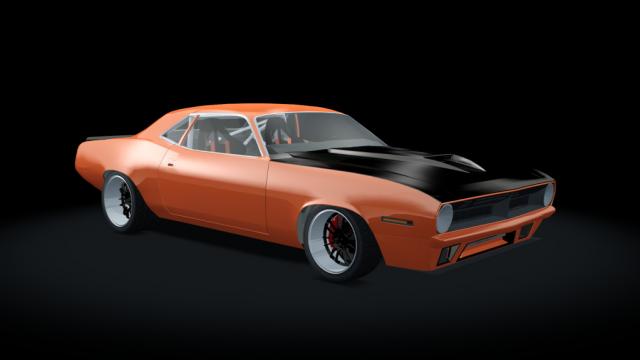 Plymouth SuperCuda 1970 для Assetto Corsa