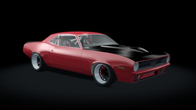 Plymouth SuperCuda 1970 для Assetto Corsa