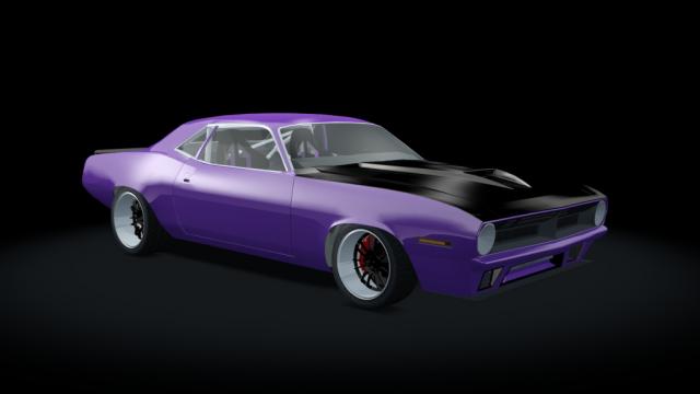 Plymouth SuperCuda 1970 для Assetto Corsa