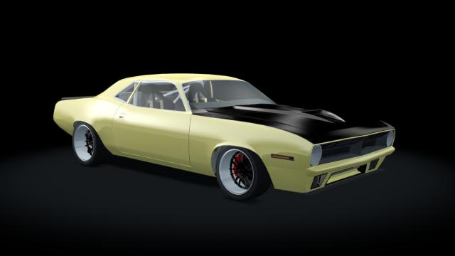Plymouth SuperCuda 1970 для Assetto Corsa