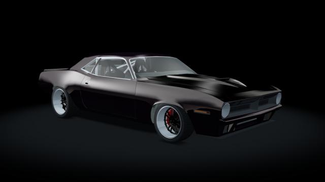 Plymouth SuperCuda 1970 для Assetto Corsa