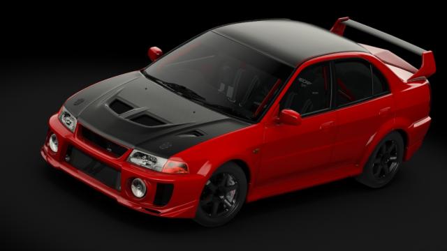 Mitsubishi Lancer Evolution VI | Hugo для Assetto Corsa