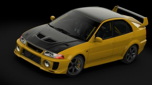 Mitsubishi Lancer Evolution VI | Hugo для Assetto Corsa