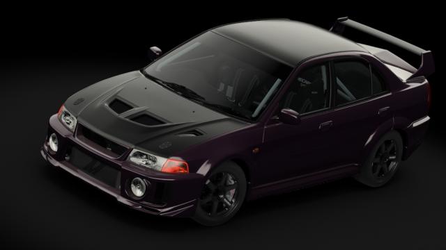 Mitsubishi Lancer Evolution VI | Hugo для Assetto Corsa