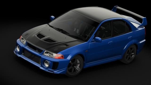 Mitsubishi Lancer Evolution VI | Hugo для Assetto Corsa