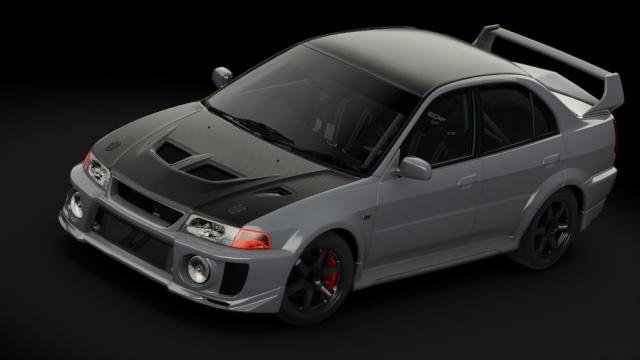 Mitsubishi Lancer Evolution VI | Hugo для Assetto Corsa