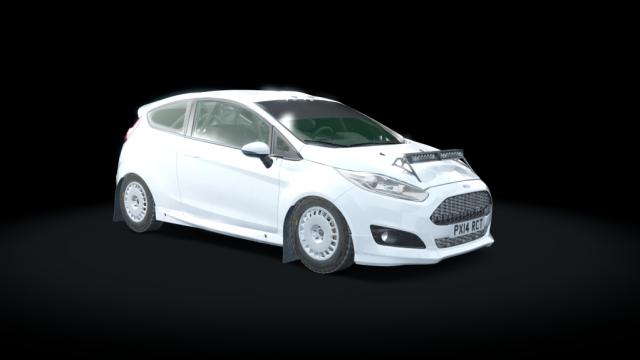 Ford Fiesta EcoBoost R2 версия Rally Gravel by GR.TEAM для Assetto Corsa