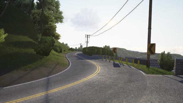 Mulholland Drive для Assetto Corsa