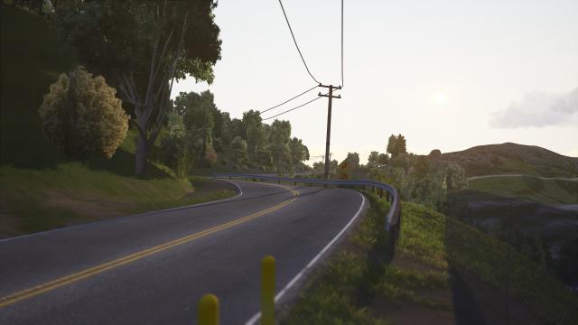 Mulholland Drive для Assetto Corsa