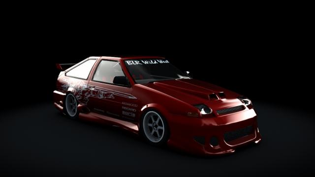 Toyota BLR Wild West Corolla Trueno для Assetto Corsa