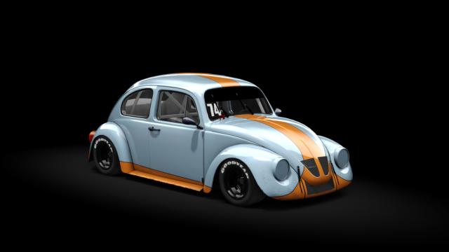 Volkswagen Fusca 1800 для Assetto Corsa