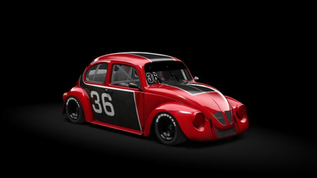 Volkswagen Fusca 1800 для Assetto Corsa