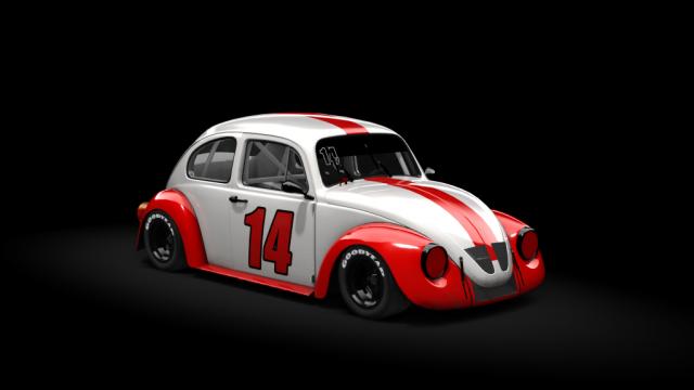Volkswagen Fusca 1800 для Assetto Corsa