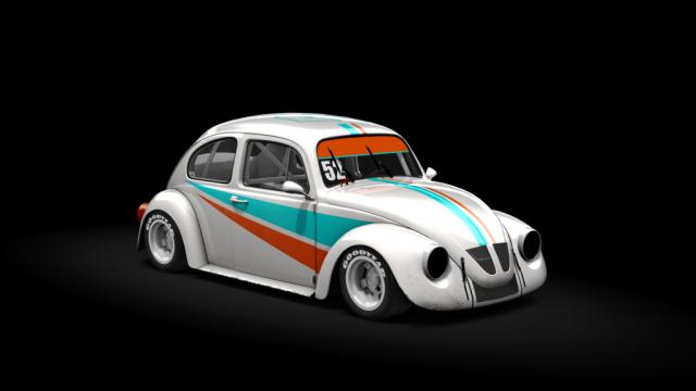 Volkswagen Fusca 1800 для Assetto Corsa