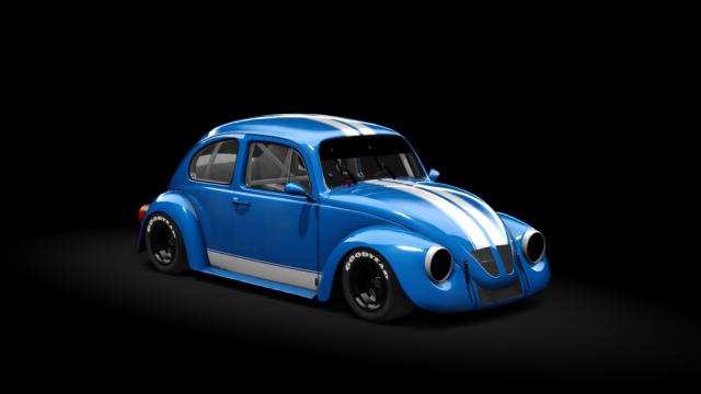 Volkswagen Fusca 1800 для Assetto Corsa