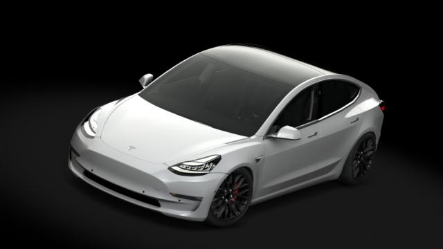 Tesla Model 3 Performance (2019) 1.9 TDI для Assetto Corsa