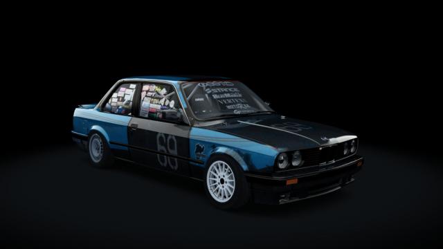 BMW E30 SCRAP для Assetto Corsa