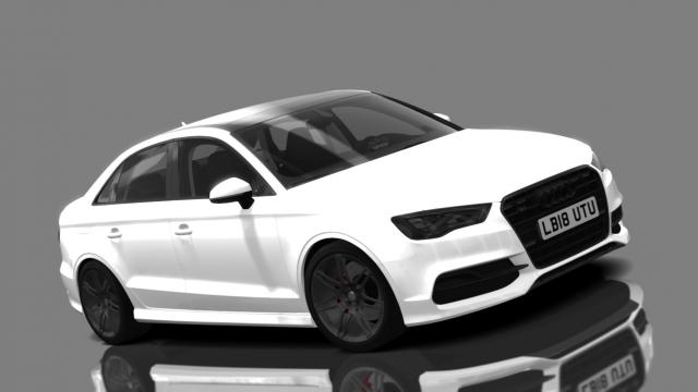 Audi S3 Sedan Unmarked Police for Assetto Corsa