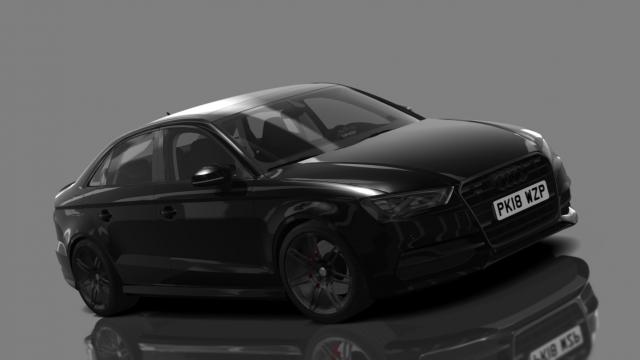 Audi S3 Sedan Unmarked Police for Assetto Corsa