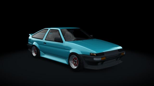 Toyota AE86 Winter Drift для Assetto Corsa