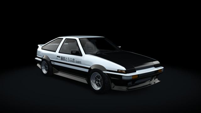 Toyota AE86 Winter Drift для Assetto Corsa