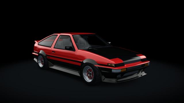 Toyota AE86 Winter Drift для Assetto Corsa