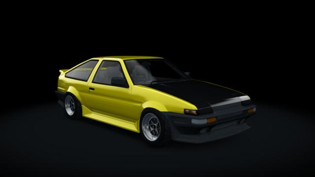 Toyota AE86 Winter Drift для Assetto Corsa