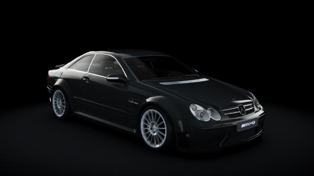 Mercedes CLK63 AMG Black Series 2008 для Assetto Corsa
