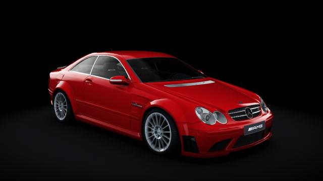 Mercedes CLK63 AMG Black Series 2008 для Assetto Corsa