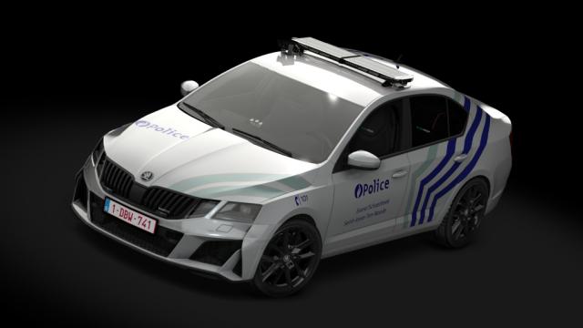 Skoda Octavia RS 2019 BE Police